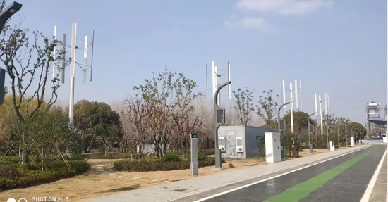 Solar Wind Hybrid Power System with 5kw Wind Generator